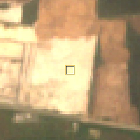 Satellite photo, 24 January 2026: roads and building plots laid out on the filled land